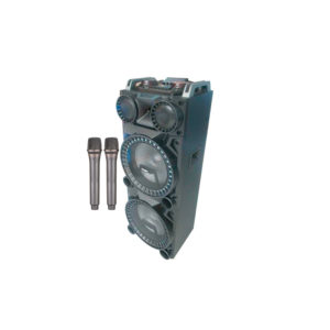 🔊BOOM BOX 10" PARTY SPEAKER – STHP-1010E avec Animation LED & 2 Micros, Bluetooth, USB, carte TF, AUX 3,5 mm, TWS