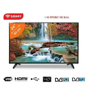 Téléviseur LED HD 24" Smart Technology STT-5124AA