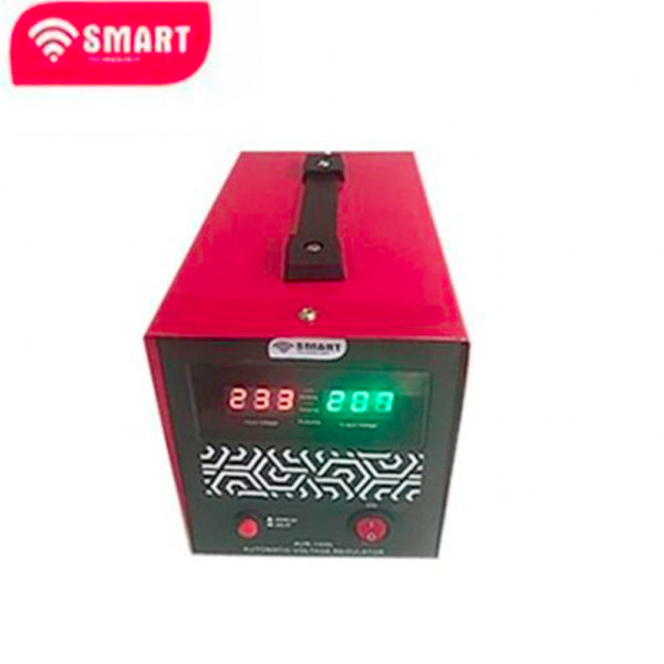 🔌Stabilisateur Automatique 1000 VA – SMART TECHNOLOGY AVR-1000 – Rouge – Garantie 7 Jours – Image 5