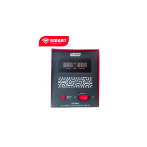 🔌Stabilisateur Automatique 1500 VA – SMART TECHNOLOGY AVR-1500VA – Rouge – Affichage Digital – Garantie 7 Mois