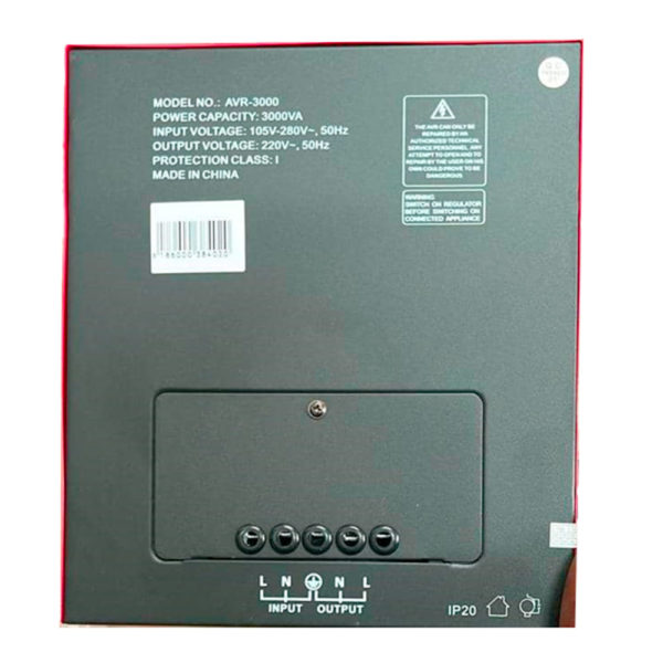 Régulateur de Tension Automatique Digital 3000 VA – SMART TECHNOLOGY AVR-3000Va – Haute Protection – Image 2