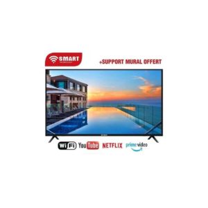 📺Téléviseur SMART TECHNOLOGY 43" WebOS Full HD Wi-Fi Command Vocale HDMI USB Noir STT-4390HW